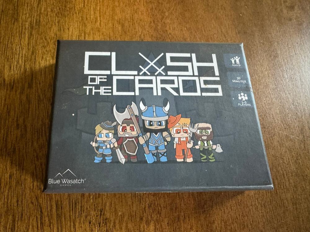 NEW Clash of the Cards Strategy Card Game Lot 2 Sealed Decks Blue Wasatch